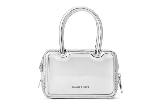 Charles&Keith Женская сумка через плечо CHARLES & KEITH, Шоколадный цвет