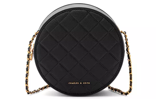 Charles&Keith Женская сумка через плечо CHARLES & KEITH, Фуксия Фиолетовый Красный