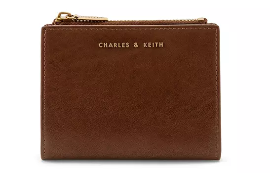 Charles&Keith Женский кошелек CHARLES & KEITH, Шоколадный цвет