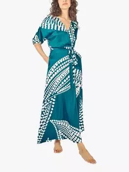 Чарли одес пересмотрел платье-обертку Traffic People, синий