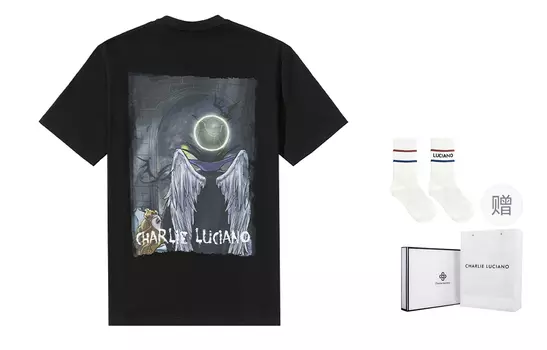 Charlie Luciano Футболка унисекс черная