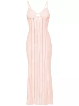 Charo Ruiz Ibiza кружевное платье макси Yayay, розовый