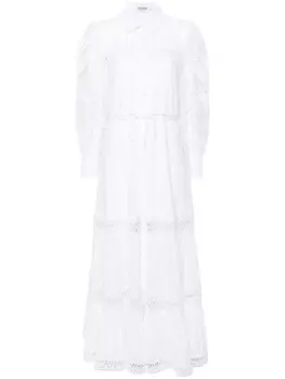 Charo Ruiz Ibiza платье макси Lucil, белый