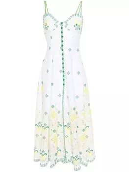 Charo Ruiz Ibiza платье макси Мутти, белый