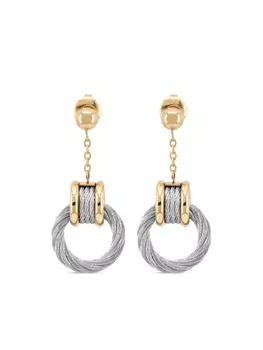 Charriol серьги Forever Embrace, серебряный