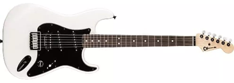 Charvel Jake E Lee Signature Pro-Mod So-Cal Style 1 HSS HT RW, накладка на гриф из палисандра, жемчужно-белый — MC224628 Fender Jake E Lee Signature Pro-Mod So-Cal Style 1 HSS HT RW, Rosewood Fingerboard,