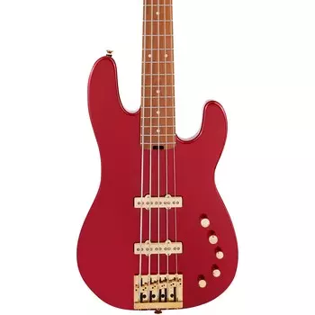 Charvel Pro-Mod San Dimas Bass JJ V Candy Apple Red
