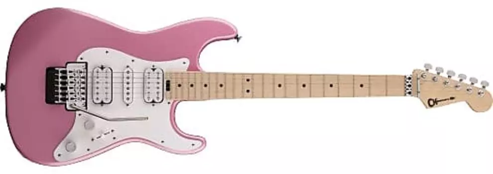 Charvel Pro-Mod So-Cal Style 1 HSH FR M, кленовый гриф, платиново-розовый — MC218725 Fender
