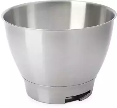 Чаша для кухонной машины KENWOOD "Чаша для смешивания Chef из нержавеющей стали KAT300SS", изготовлена из нержавеющей стали, подходит для всех кухонных машин Chef серии KVC3000 23,5 см, цвет silberfarben