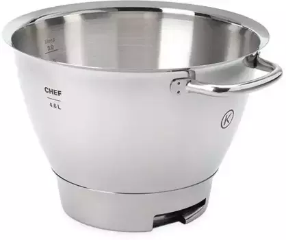 Чаша для кухонной машины Kenwood Chef Titanium KAT711SS 26 см, цвет silberfarben