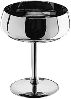 Чаша для мороженого PINTINOX "Gelateria Professional", 1 шт., нержавеющая сталь, коническая, нержавеющая сталь, можно мыть в посудомоечной машине, 0,181 литр 8,5 см, цвет edelstahlfarben