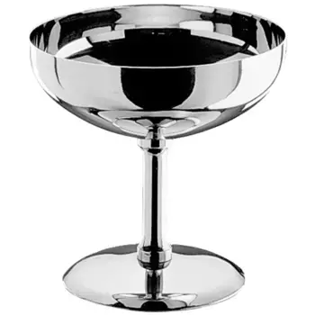 Чаша для мороженого PINTINOX «Gelateria Professional», из нержавеющей стали, высокая форма, нержавеющая сталь, можно мыть в посудомоечной машине, цвет edelstahlfarben