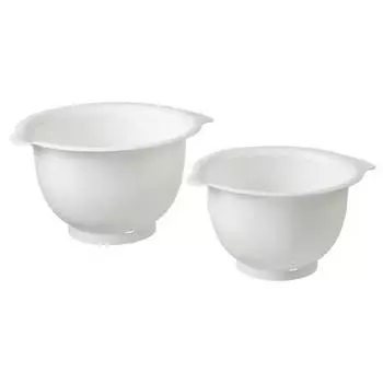 Чаша для взбивания IKEA VISPAD Whisking Bowl 2шт, белый
