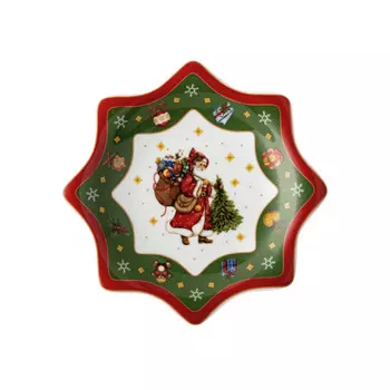 Чаша Happy Wintertime Star 20 см Hutschenreuther, красочный