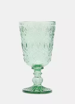 Чаша из цветного стекла Croff, зеленый