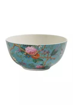 Чаша Kilburn Викторианский сад, 16 см Maxwell & Williams, бирюзовый