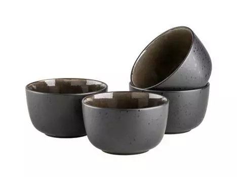 Чаша ниара (набор из 4 шт.) Mser, черный