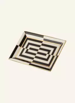 Чаша оп-арт, 12,5 х 18 см. Jonathan Adler, черный