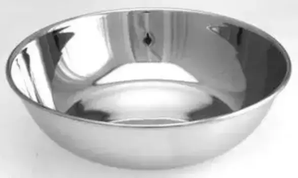Чаша PINTINOX "Профессиональная", нержавеющая сталь 18/10, нержавеющая сталь 18/10, можно мыть в посудомоечной машине, 1,2 литра, 22 см, цвет edelstahlfarben