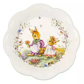 Чаша Spring Fantasy большая Цветочная полянка 30 см Villeroy & Boch, красочный