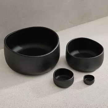 Чаша Zara Home by Vincent Van Duysen Table Accessory 02, черный