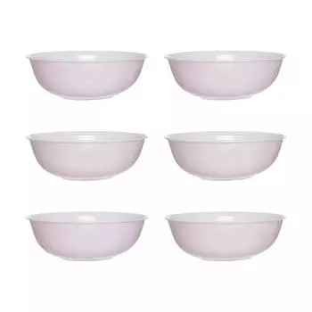 Чаши Миски doppio, набор из 6 шт. Ritzenhoff, розовый