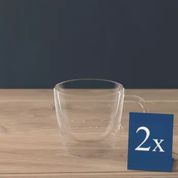 Чашка Artesano Hot&Cold Beverages, 220 мл, 2 шт Villeroy & Boch, прозрачный