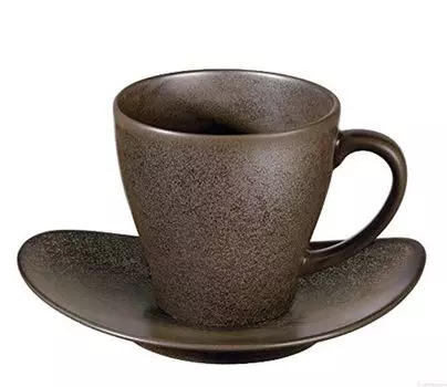 Чашка ASA с блюдцем, каштан CUBAMARO 0,2л 1224422! Набор преимуществ включает в себя 4 упомянутых предмета и подарок + пожертвование