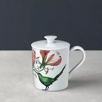 Чашка Avarua Gifts с крышкой, 300мл, белый/разноцветный Villeroy & Boch, красочный