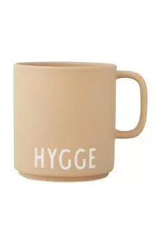 Чашка Design Letters, бежевый