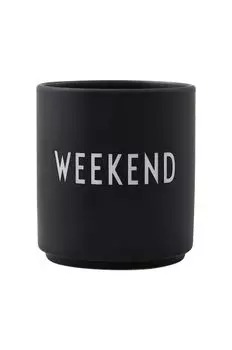 Чашка Design Letters, черный