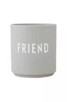 Чашка Design Letters, серый