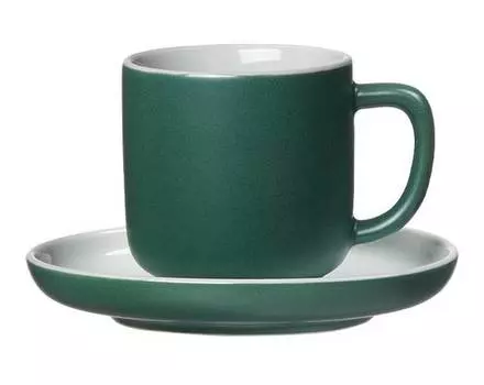 Чашка для эспрессо и блюдце джаспер Ritzenhoff, зеленый