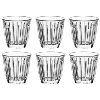 Чашка для эспрессо La Rochre Zinc Zinc 100 мл, прозрачная (6 шт. в упаковке)