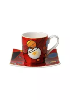 Чашка для эспрессо Василий Кандинский - Тяжелый красный Goebel, schweres rot