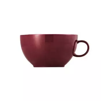 Чашка для капучино Sunny Day Фуксия 0,38 л Thomas, бело-красный