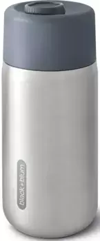 Чашка для кофе "To Go" черный+блюм с вакуумной изоляцией, 340 мл Black+blum 7х17 см - 340 мл, серый