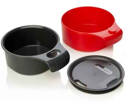 Чашка двухрежимная CUP Humangear, красный