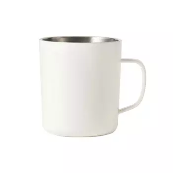 Чашка Muji двухслойная, белый