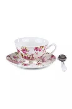Чашка с блюдцем Seletti, мультиколор