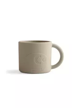 Чашка силиконовая fanto бежевый Sebra, бежевый