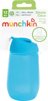 Чашка-соломинка синяя 296 мл 1 шт. munchkin