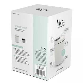 Чашка To Go с крышкой 0,29 л like. by Villeroy & Boch, белый