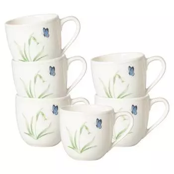 Чашки для эспрессо colorful spring, набор из 6 шт. Villeroy & Boch, мультколор