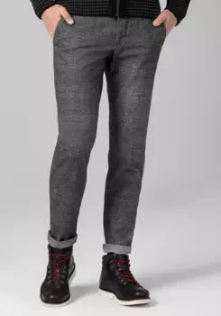 ЧАСОВОЙ ПОЯС Чиносы "Regular LuiTZ" Timezone, серый