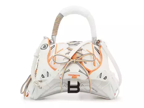 Часовая сумка Sneakerhead Balenciaga, White/Orange