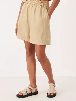 Часть вторая. Простые льняные шорты Arna, теплый песок.