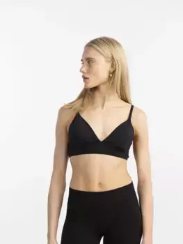 Части Бюстгальтер без косточек "PCNAMEE BRA NOOS" Pieces, черный