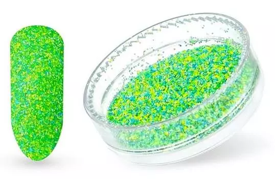 Частицы пудры для ногтей с блестками, Candy 9 Claresa