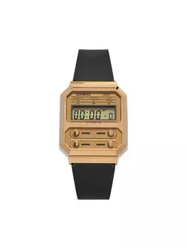 Часы A100WEFG-9AEF Casio, черный/золотой
